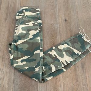 ARMY SKINNY JEANS MOTHER SIZE 26